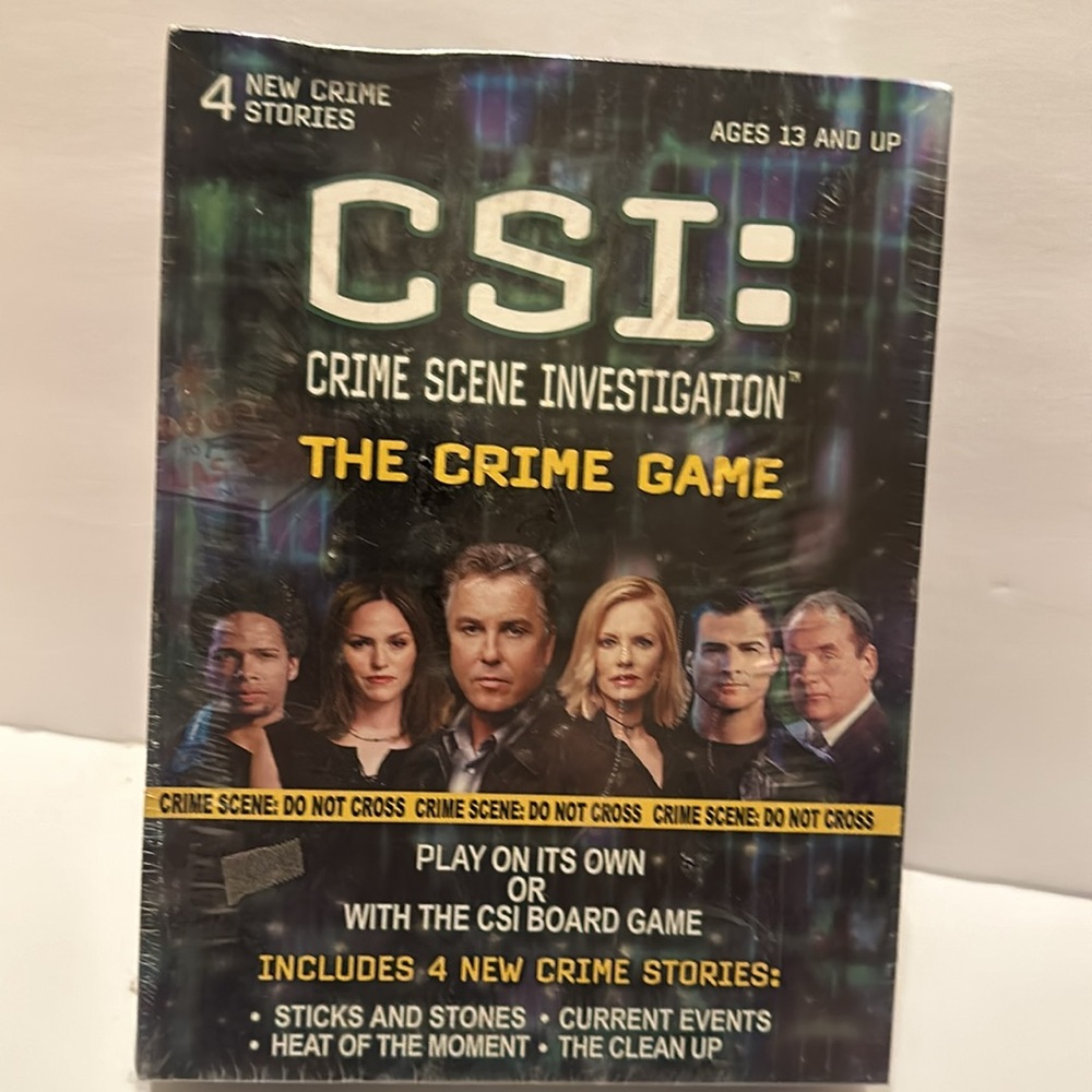 CSI  — Crime Scene INVESTIGATION GAME BRAND NEW -PACKAGED Never Opened